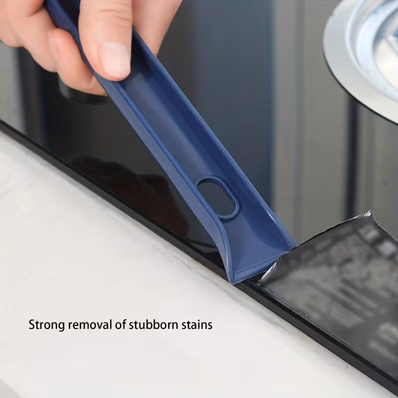 2 in 1 small clip window cleaning brush multi surface scrubber dual head durable plastic brush with ergonomic handle suitable for bathroom kitchen and narrow spaces no electricity required Product details 6