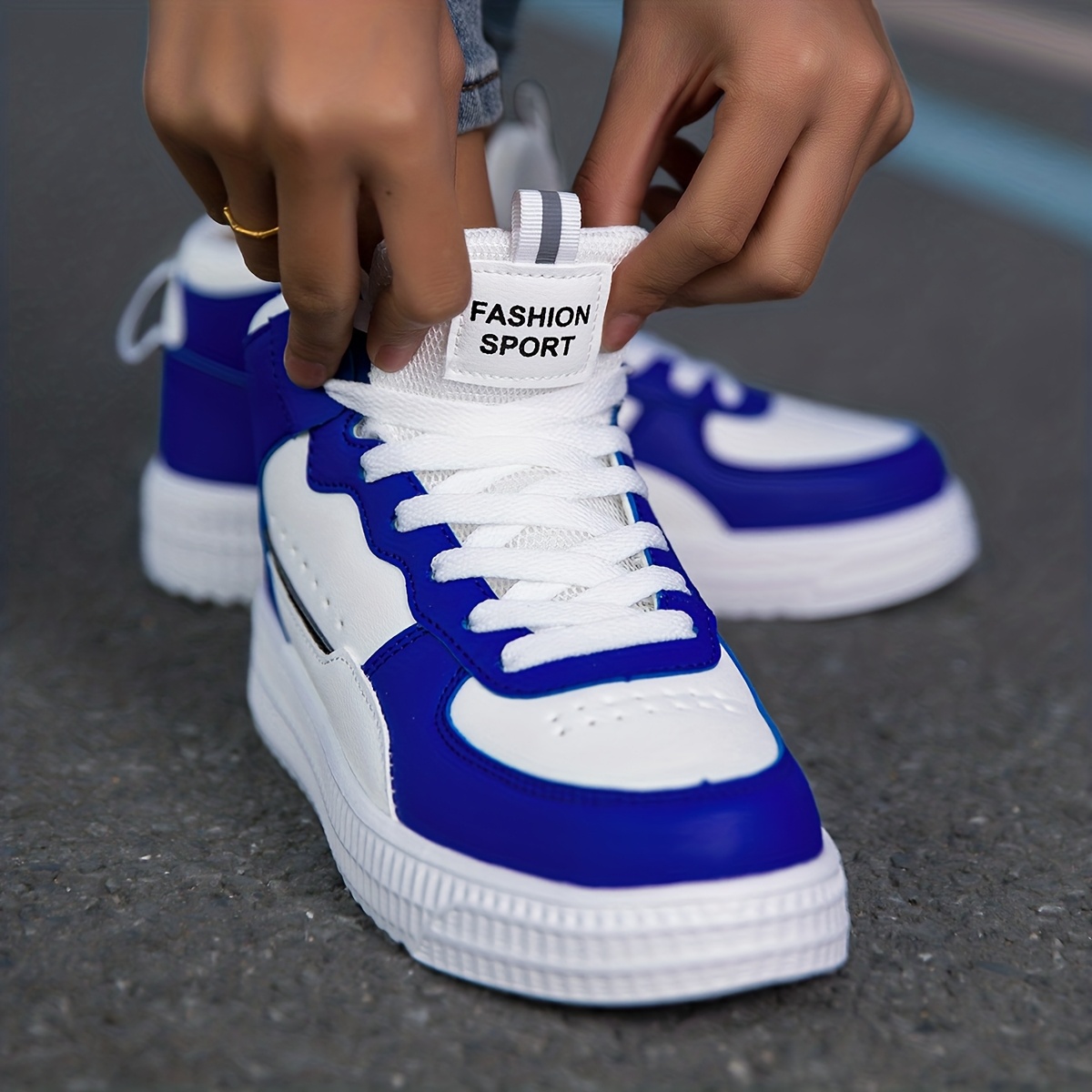 Men's & Women's High-Top Sneakers, Platform Shoes