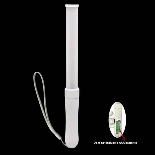 1pc led glow stick with 15 colors with a hanging rope suitable for parties concerts celebrations props birthday gifts halloween gifts christmas gifts outdoor emergency light stick