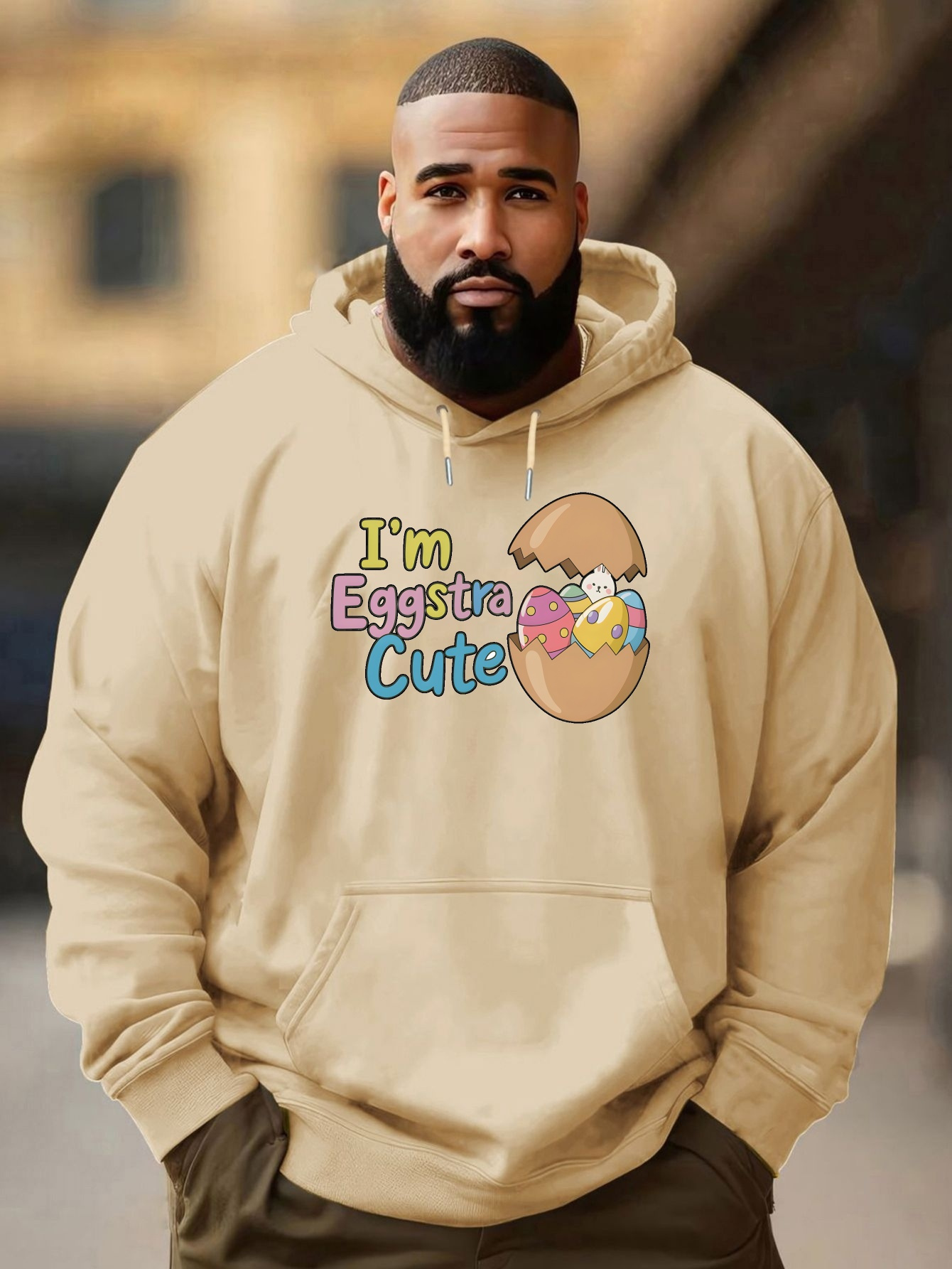 sudadera capucha hombre extra lindo cómoda sudadera Temu Spain