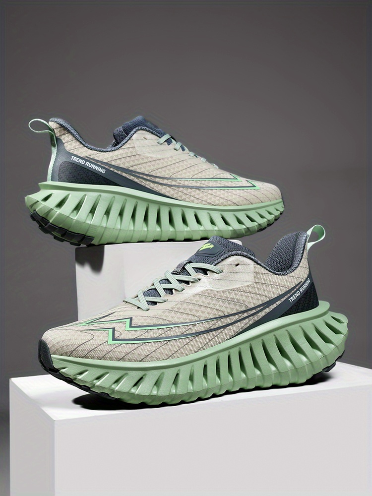 Sneakers, Men's Outdoor Trail Running Shoes, Breathable, Shock-Absorbing, Lightweight, Soft-Soled Men's Shoes, Training Mesh Breathable Casual Trendy Women's Shoes, Student Campus Commuting Lace-Up Shoes