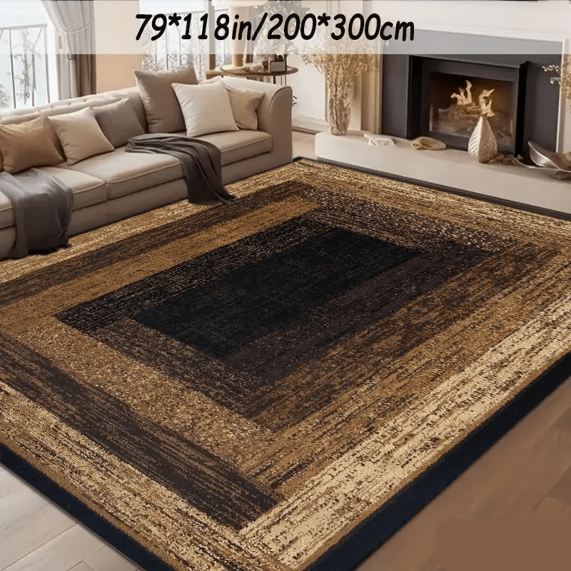 rug brown sold on Temu United States