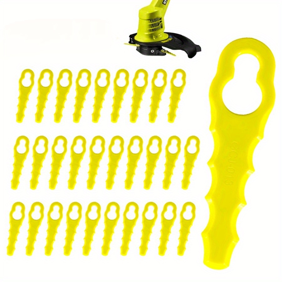 Plastic Blades, And That Won't Damage The Lawn, Anti-cracking Plastic Blades Compatible With Stihl 2-2 3-2 Grass Trimmer Fsa 45 Fsa 57 Fse 52, 24v-gt10