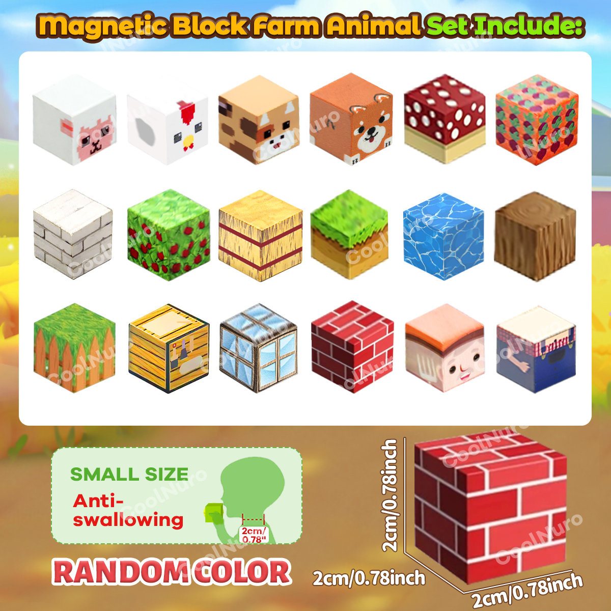 Magnetic Toy Set - STEM Sensory Creative Building Blocks
