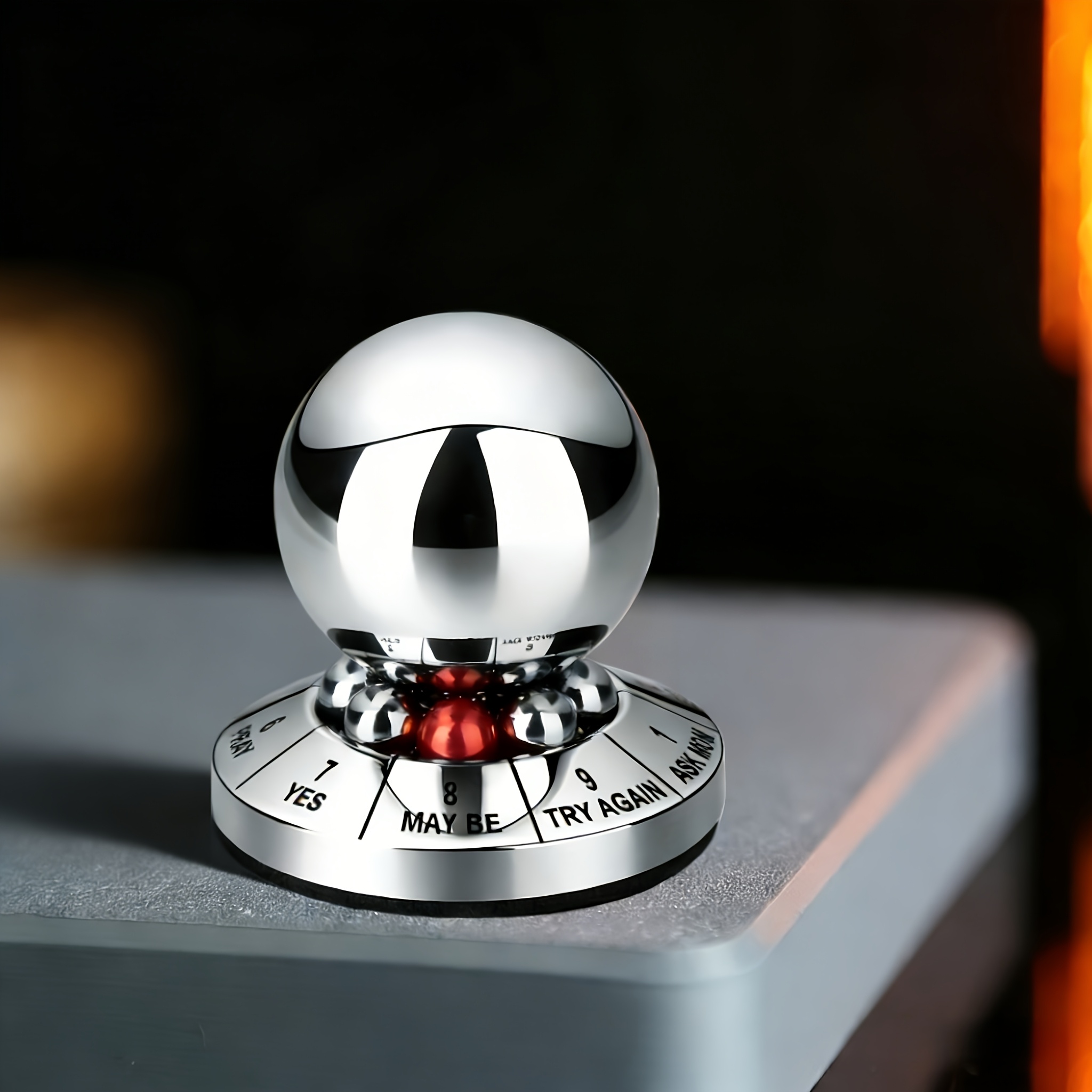 kinetic desk toy sold on Temu United States