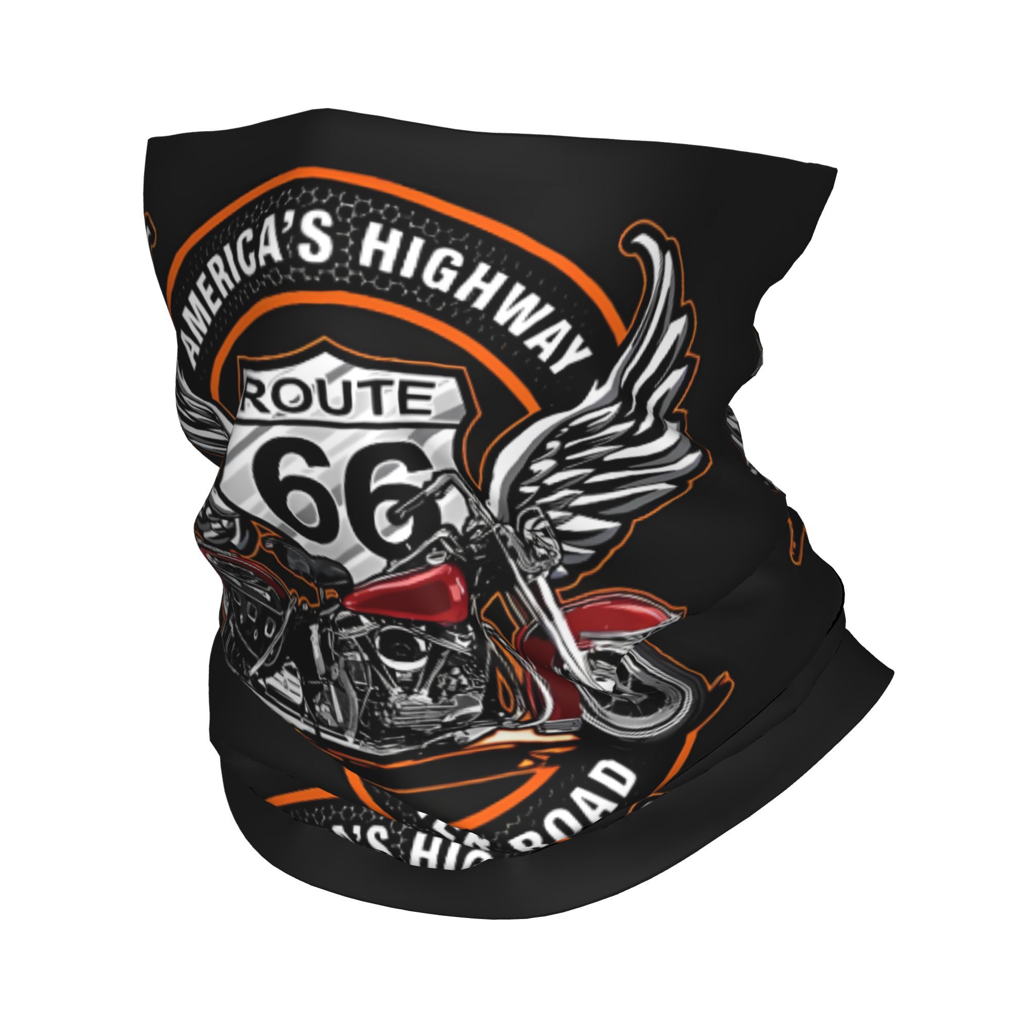 TEMU Cache-cou écharpe pour moto et sports de , séchage rapide, respirant, visière imprimée, bandana léger et polyvalent pour homme et femme pour