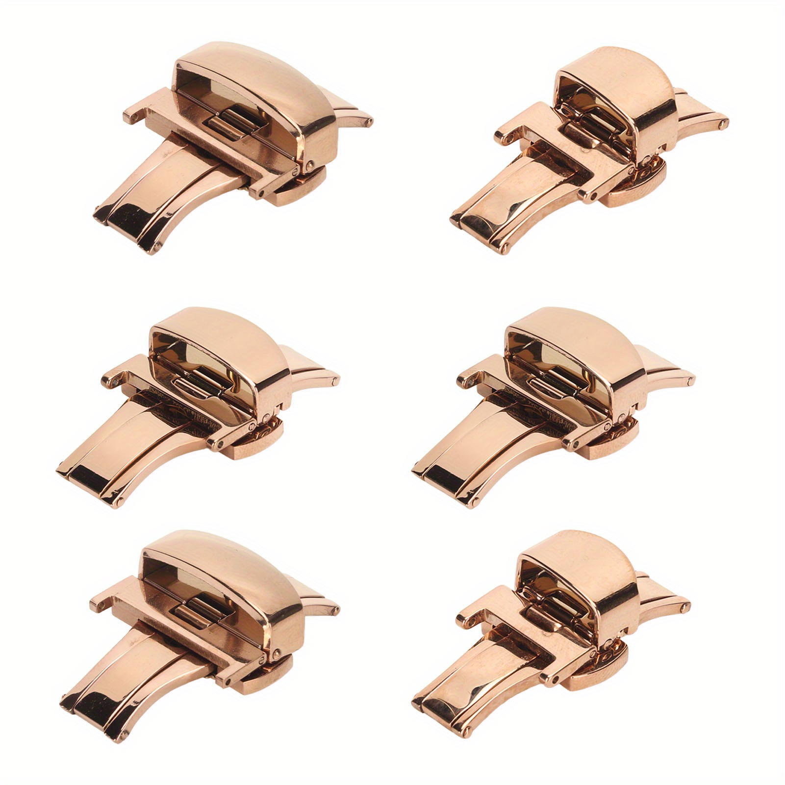 Watchband Butterfly Buckle Stainless Steel Universal Replacement