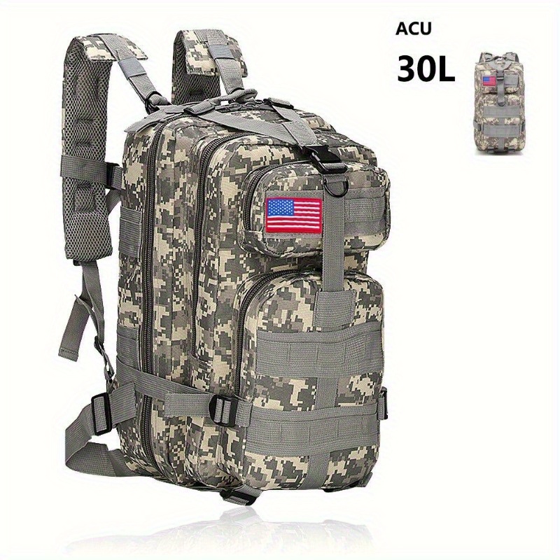 30L Molle Tactical Backpack for Camping and Hiking