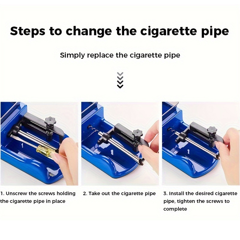 how to use rolling machine for tobacco What are machines & them?  Jonnybaba Lifestyle Cigarette Machine Automatic Electric Rolling
