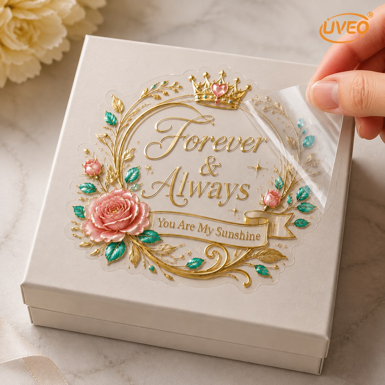 TEMU Custom For Personalized Text, Thin Surface- Transfer-style Decorative Sticker