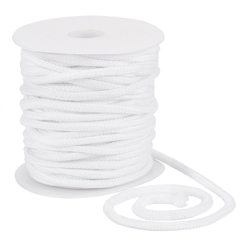 E-shop Eine 25-Meter-Rolle weiches Poly-Kordel mit Zugband, geeignet zum Ersetzen von Zugbändern in Mänteln, Hosen und Shorts, wird mit einer