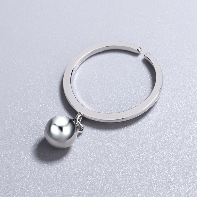 Women's Personalized Shiny Transfer Bead Ring