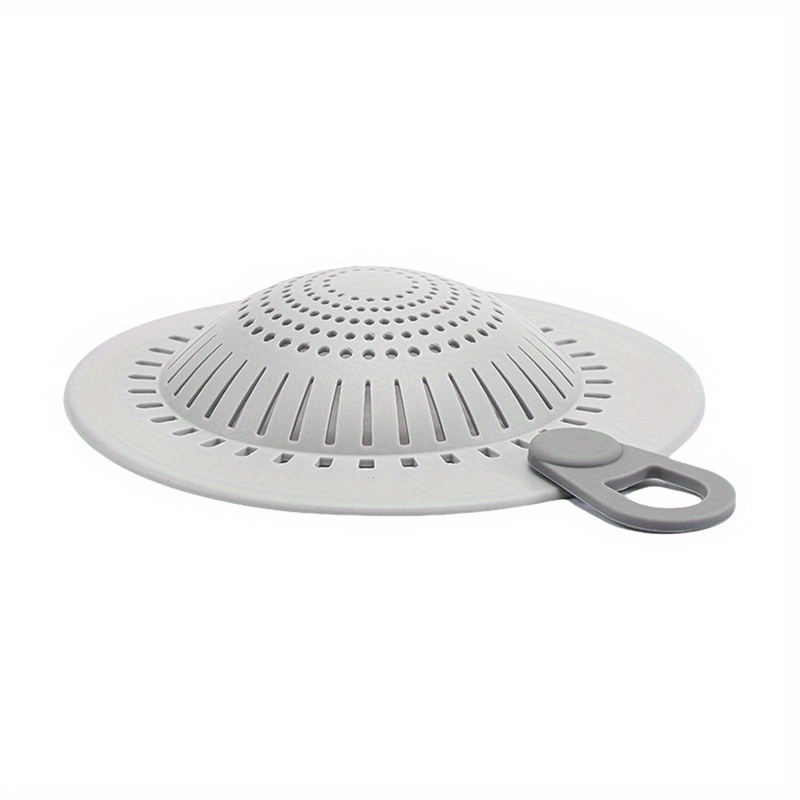 1/2pcs Drain Filter Net, Bathroom Hair Anti-clogging Drain Strainer, Kitchen Sink Garbage Filter, Universal Toilet Drain Net, Bathroom Additions