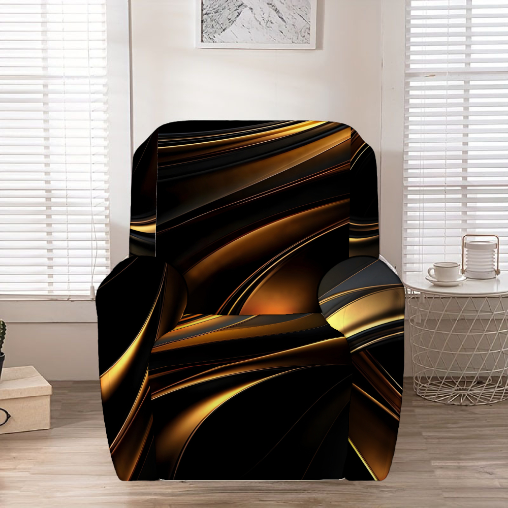 TEMU [ Enabled] Elastic Removable Recliner Cover With Sparkling , , Aesthetically And Practical, Suitable For Pets And Children