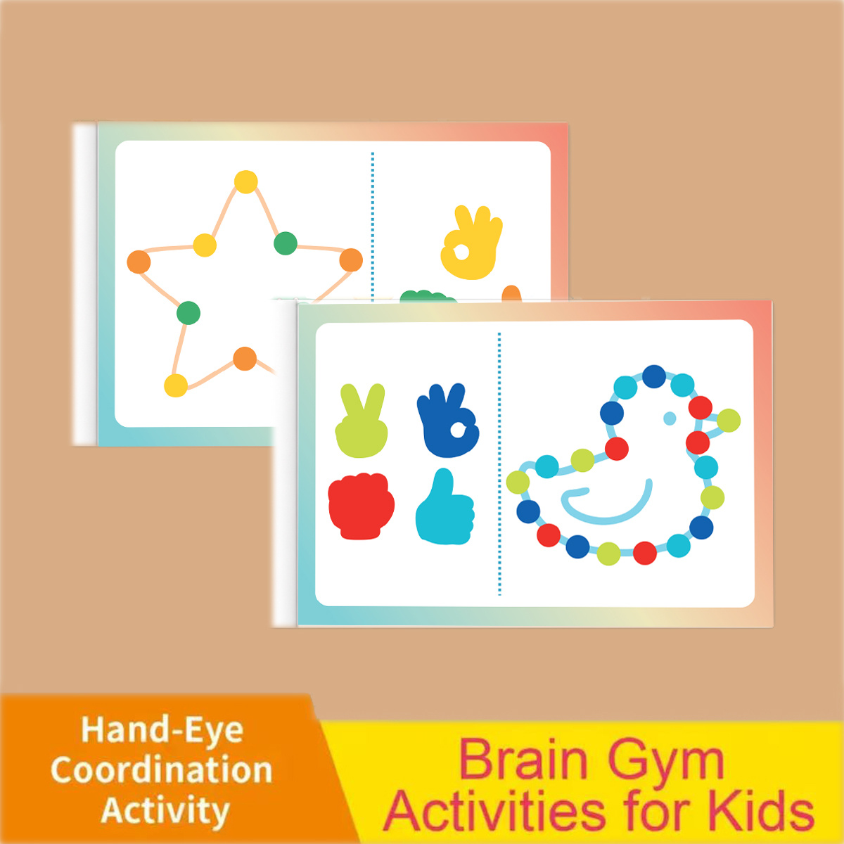 Brain Gymnastics Activities Book for Memory and Focus