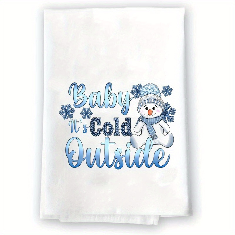 

Snowman Christmas Kitchen Towel Set - 18x26 Inch, | Holiday , Christmas Decor