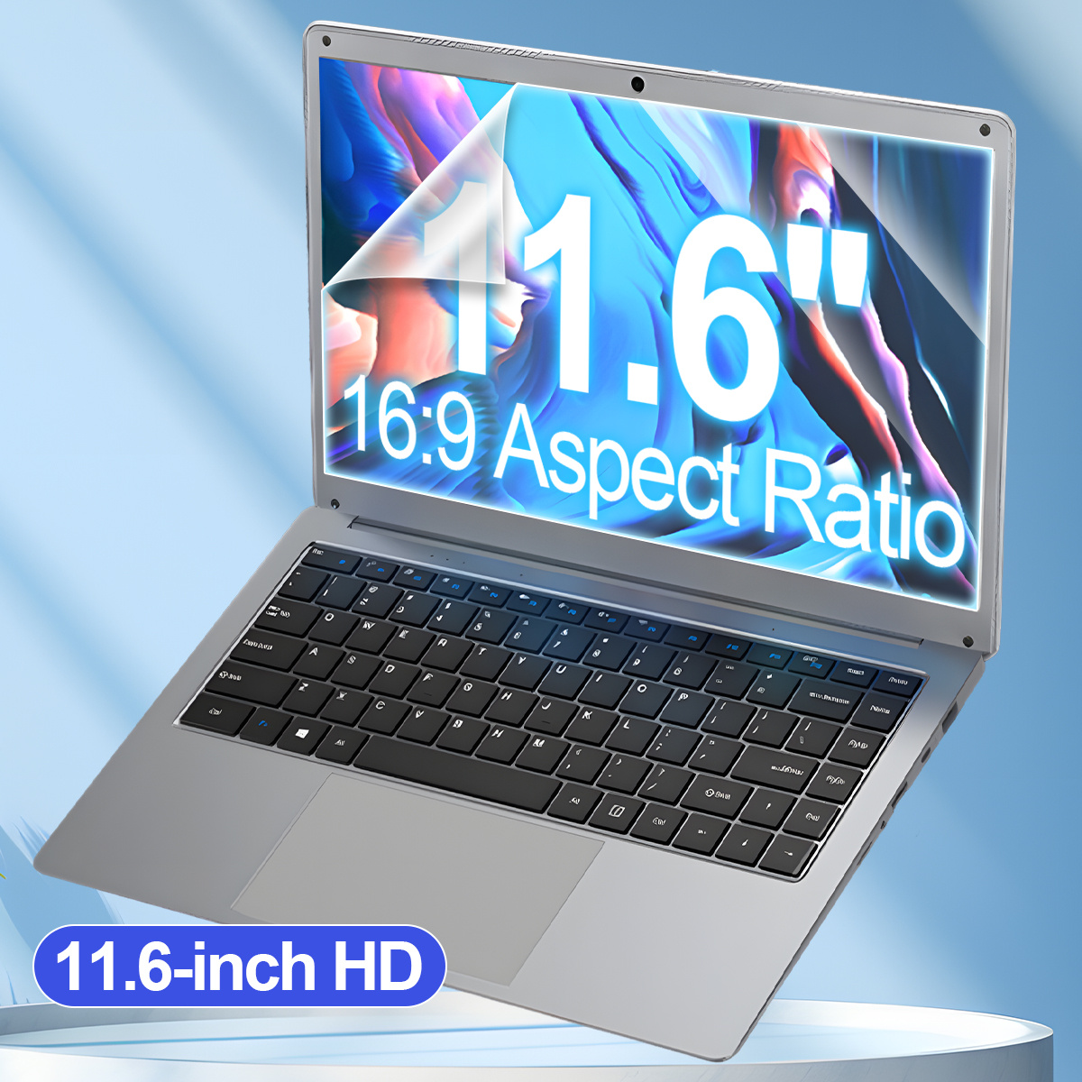 TEMU [SAMIDANN] 1 pz - Pellicola per Laptop 11,6 Pollici Opaca - Durezza 5H, -, - e -, Adatta per Laptop 11,6 Pollici 16:9 256*144mm, Protezione per