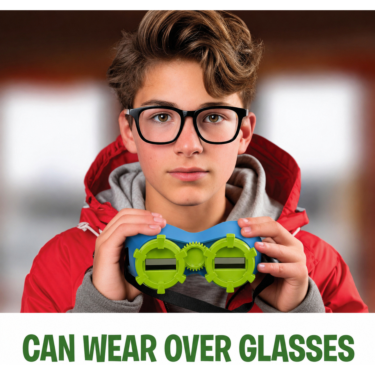 Impossible Vision Inverted Vision Challenge Game with Goggles