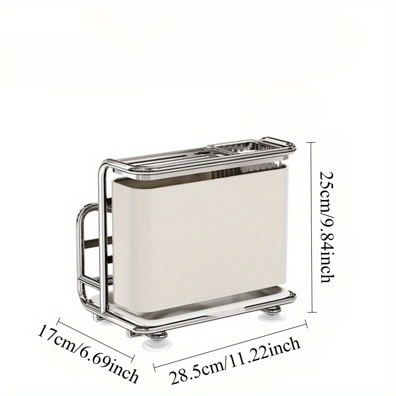 Knife organizer, multifunctional countertop kitchen storage rack, used for storing knives, cutting boards, forks, with drainage tray, durable and space saving kitchen storage design, Kitchen Knife Storage, Utensil Holder for Kitchen Counter, Kitchen Storage And Organization, Knife Organizer Rack, Kitchen Organizer, Countertop Organizer, Cutting Board Storage, Functional Storage, Compact Design, Longlasting Storage, Durable Construction, Knife Rack, Kitchen Caddy, Home Cooks,