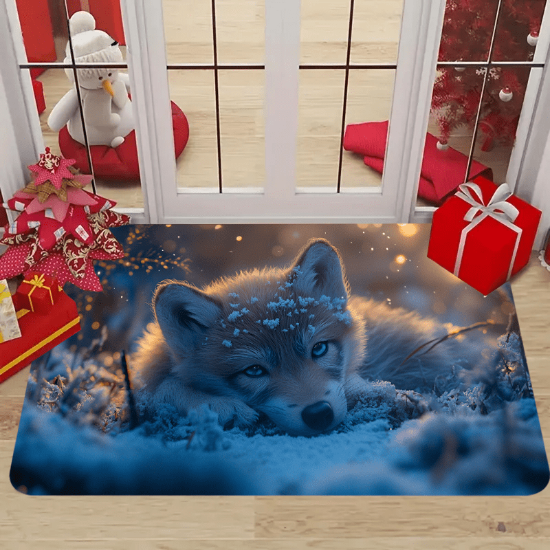 

1pc Rug Adorable , , Soft Fur, And Magical , .(3) Christmas Decorations Or Gifts For Bedroom Living Room Kitchen Office Home Decoration