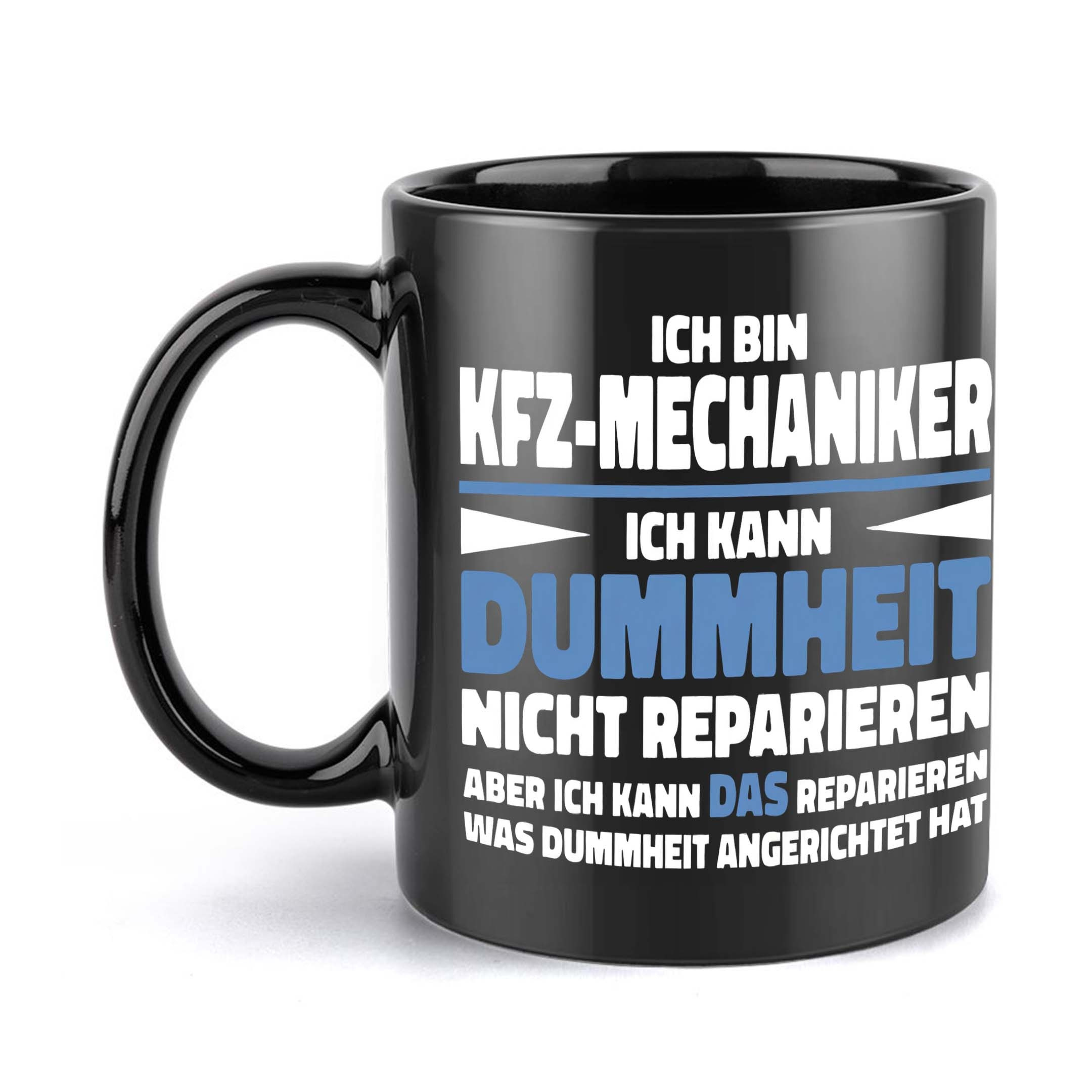 1pc, Mechanic-themed, 11oz Ceramic Coffee Cup, Suitable For Of The Year, A Great Present For