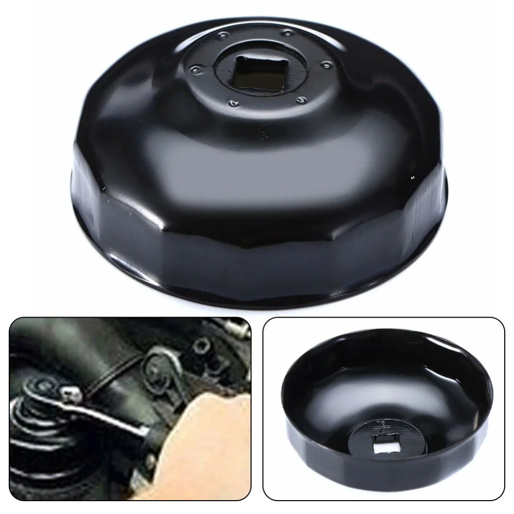 TEMU 76mm 14 Flutes Oil Filter Cap Type Wrench Socket Accessories Tool For K75, K100, , , R1200