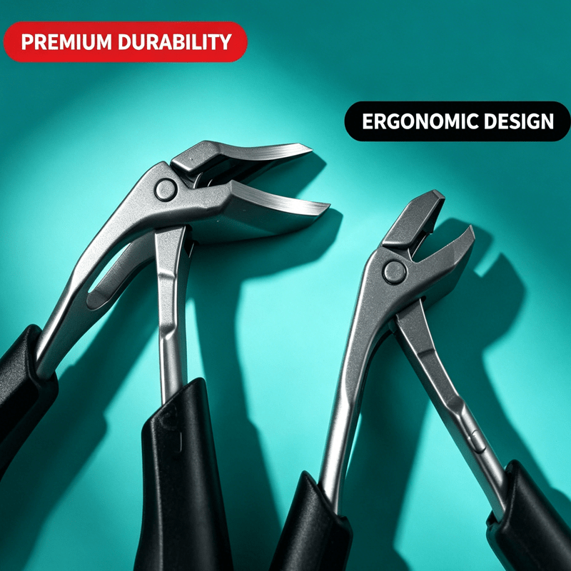 Heavy-Duty Ingrown Nail Clipper Set (2pcs)