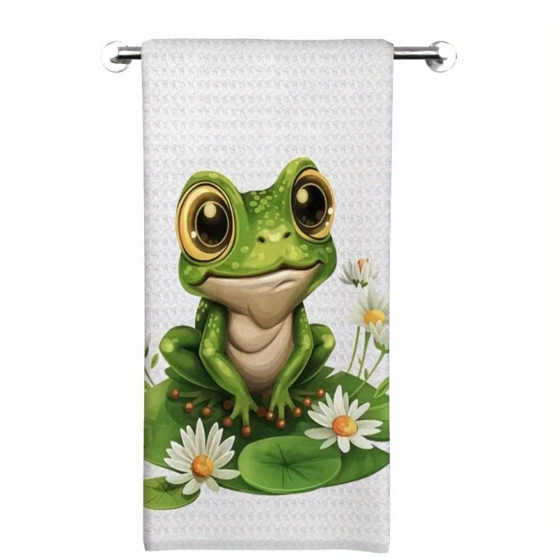 

[1pc Towel] 1pc Polyester Towel, , Decor, , Dish Cloth, 18x26 , For Cooking &