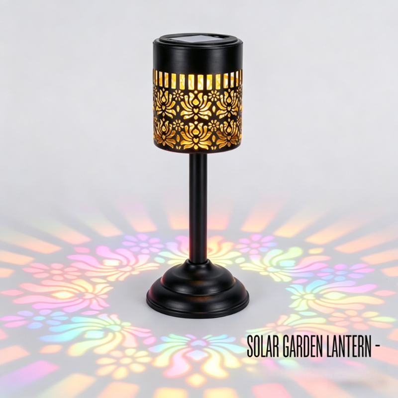 1pc Colorful Solar Led Outdoor Lighting Lamp | Peony Shaped Table Lamp, Suitable For Outdoor Courtyards And Gardens, Ip65, Metal Material, Floral Theme, Solar Powered, Perfect Gift For Relatives !