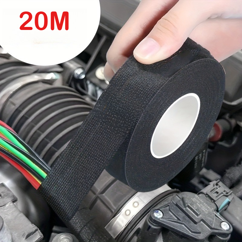 Image of 2 Rolls 787 Inches Heavy Duty Strong Adhesive Tapes, Suitable For Car Wiring, Vehicle Repair, And Engine Maintenance, With Permanent Adhesive Strength, For Professional And Home Use
