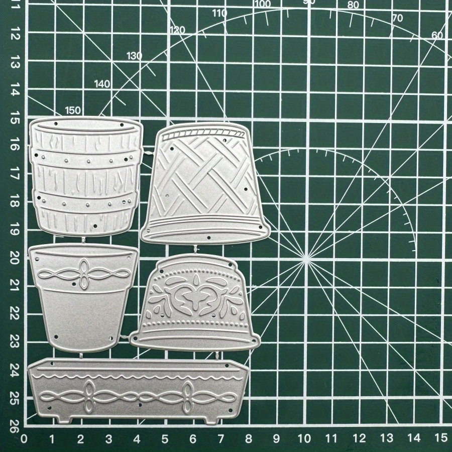 E-shop 2025 Neuankömmling Blumentopf Metall Schneidstempel für Scrapbooking Kartenherstellung Schablonen Prägung Basteldekoration