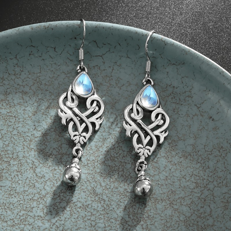Women's Vintage Celtic Knot Pendant Earrings