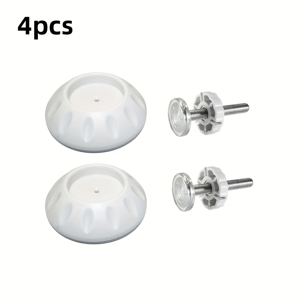 TEMU White Plastic Pet Safety Latch With A Diamond Pattern; A Door Frame Guard Suitable For Stairs, Gardens, And Bathrooms. Without Any Tools And Is Resistant To Scratches And Wear