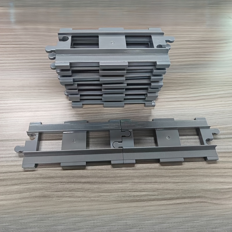 TEMU Train Track Expansion Pack, Accessories Sold Separately - Switches And Connectors - Compatible With Most Train Sets And Tracks, Construction