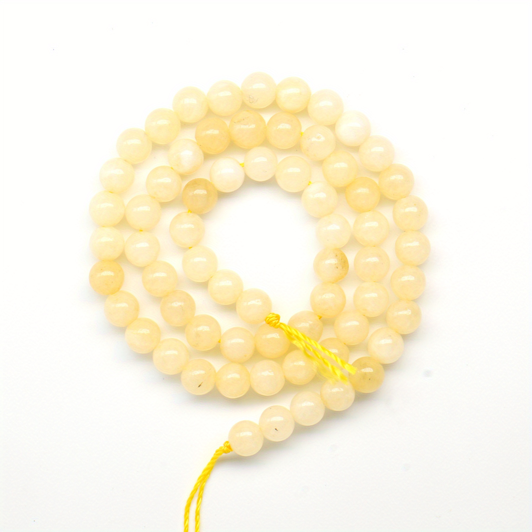 6/8/10mm - Sizes, Honey Charm Beads, Tones Beige Stone, Natural Stone Round Beads, Perfect For Making, Exquisite Necklace, Bracelet & Earring Accessories