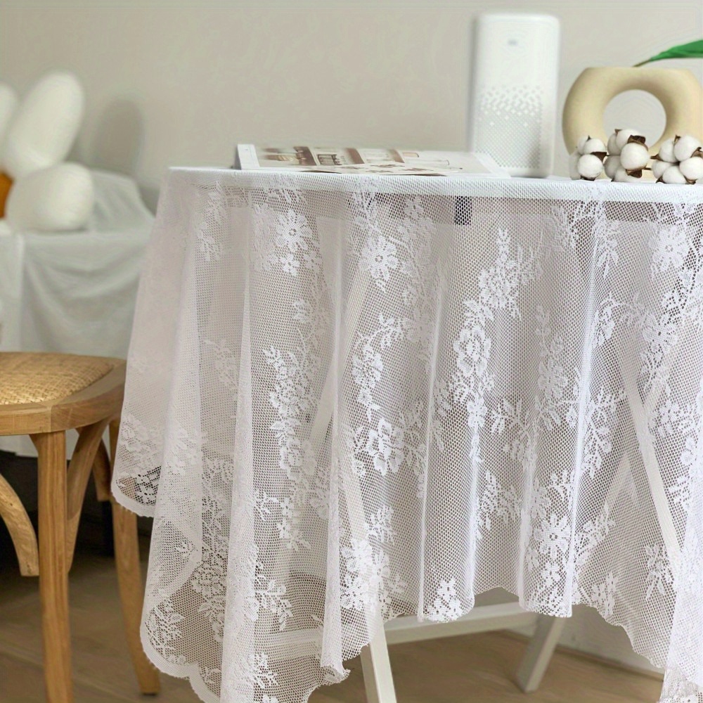 sheer tablecloth sold on Temu United States, image size:1000x1000