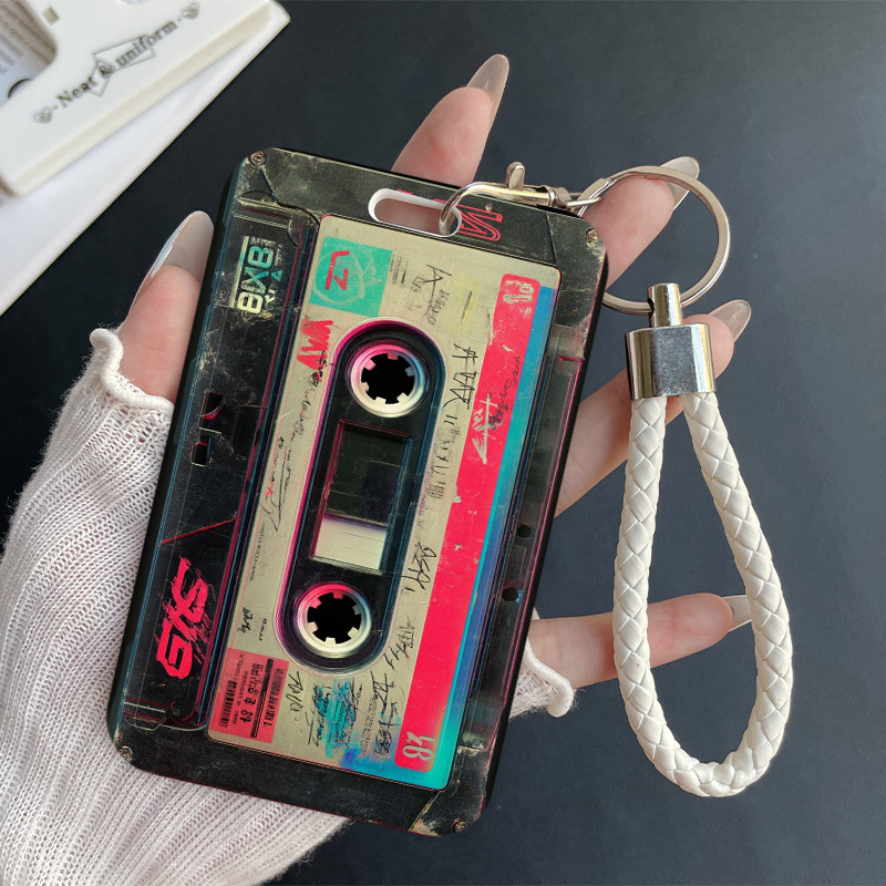 cassette tape card sleeves 100 Resealable Double Cassette Sleeves – Rubber-Duckee