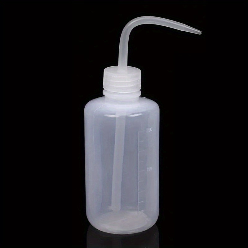 E-shop 1 Stück 250ml Lange Gebogene Transparente Wasserflasche Flüssigkeitsbehälter Sprühflasche Kanne Bewässerungswerkzeug