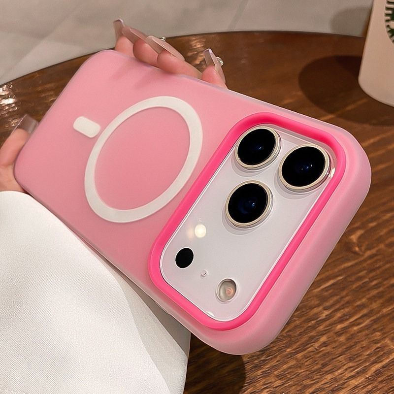 TEMU para teléfono: Nueva magnética de gelatina, minimalista y prémium, cubierta a prueba de golpes de cobertura total para hombres y mujeres,