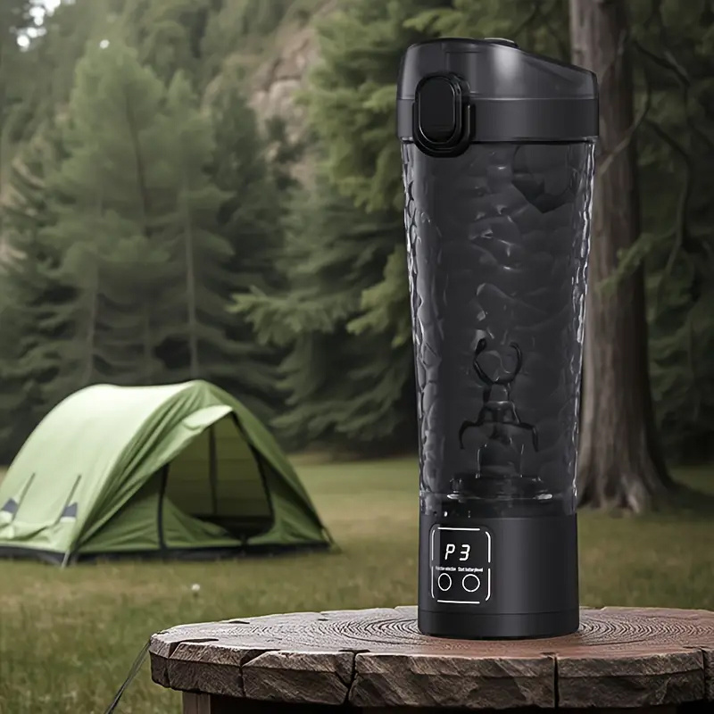 Rechargeable Shaker Bottle, Automatic Stirring Coffee Mug, Self Stirring Mug for Milk Powerful for Smooth Protein Shakes