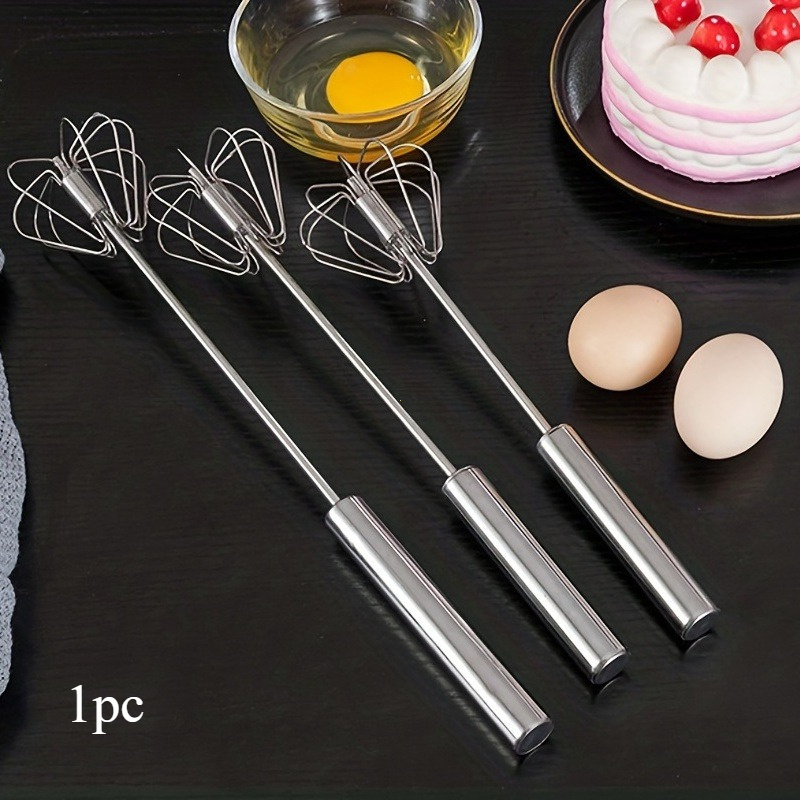Stainless Steel Manual Mixer for Whipping & Blending