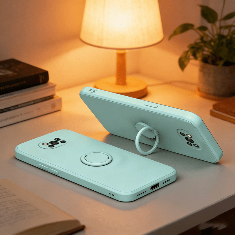 جراب هاتف: 1 قطعة جراب هاتف مكعب بحافة مستقيمة وحامل حلقة، مناسب لهواتف xiaomi poco x3 nfc/poco x3 pro/poco x3. لون سادة بسيط، ملمس فاخر، مقاس محكم، قطعة عصرية، للجنسين، مقاوم للبقع، نحيف وخفيف الوزن، مقاوم للسقوط، سهل التنظيف، حماية بتغطية كاملة،   و ، ملمس مطفي، جراب ناعم مضاد للانزلاق،