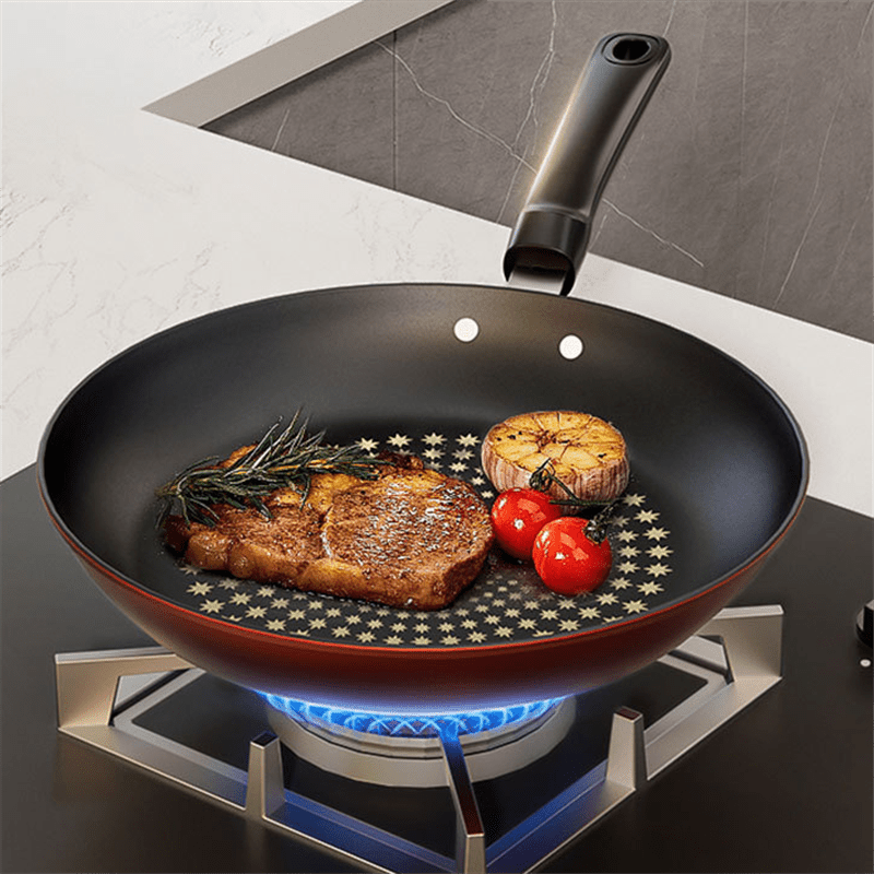 

1pc 28cm (11.02") Iron Frying Pan – Heavy-duty For Rv Travel, Professional Kitchens, And Home Meals – Ideal For Searing Steaks, Flipping Pancakes, And Outdoor Cooking On Gas, Induction, –