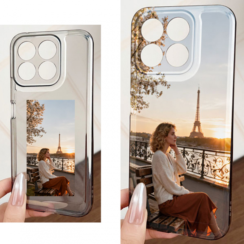 TEMU Phone Case: Custom Photo Phone Case X6c X6b 4g X60 Pro X6a X7 X7a X7c X8 X8a X6 - Anti-drop Soft Personalized Protective Cover With Custom Image