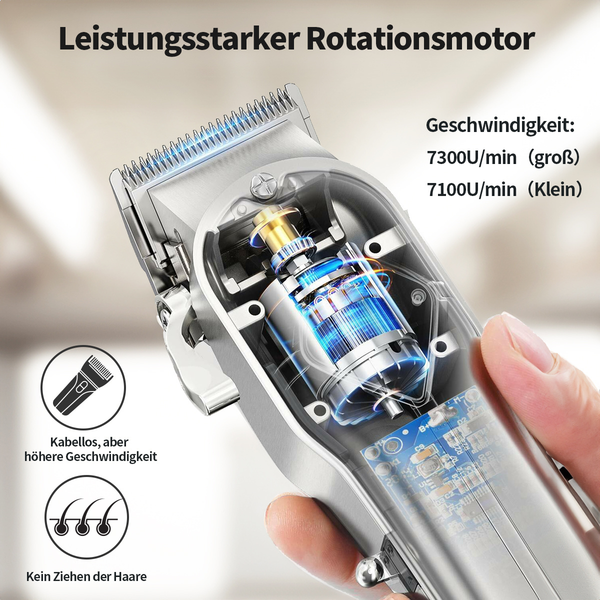 2 en 1 Professionnel Tondeuses à Cheveux pour Hommes, Tondeuse à Poils de Corps Multifonctionnelle pour l'Épilation & Combo de Tondeuse à Poils à Zéro Gap avec Lame en T, Ensemble de Tondeuses à Cheveux sans Fil avec Affichage LED, Cadeau de Vacances Cadeau de la Fête des Pères