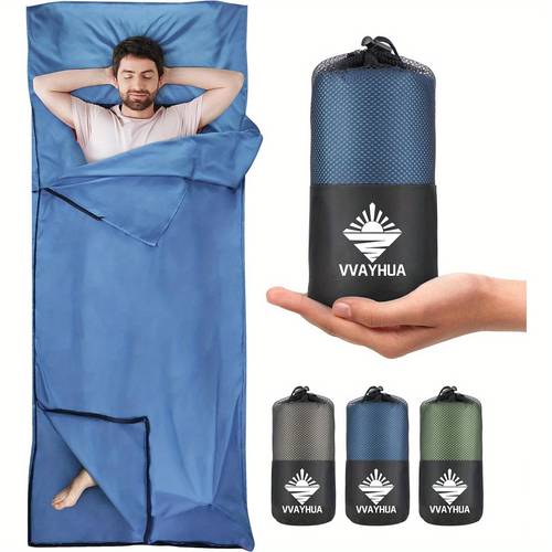 self tan sleep sack adult sleep sack two way zipper feet separately portable single camping travel sheets for hotel