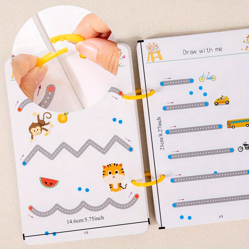 pre school exercise book for children fun tracing and writing activities for learning and practising ready for pre school magic exercise text set 96 reusable pages Product details 7
