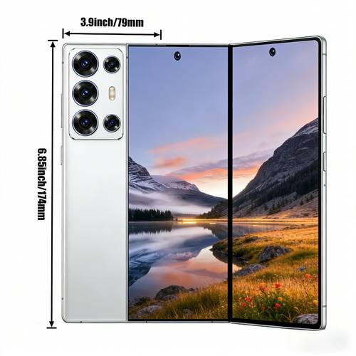 2026 unlocked edition smartphone 6 8 inch hd screen dual standby type c fast charging built gps wifi compatible with all affordable price ideal for gift
