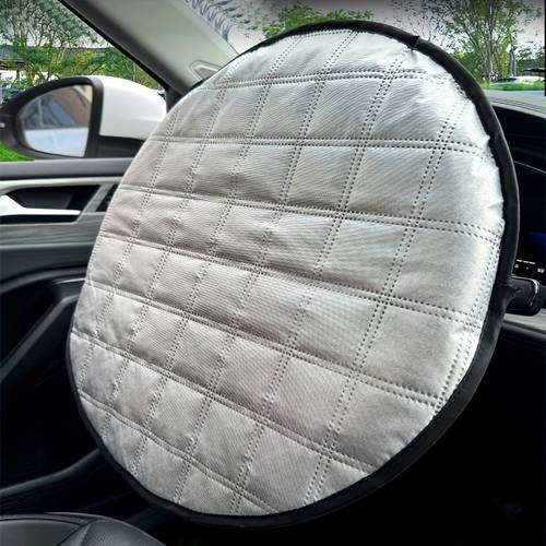 universal car steering wheel cover heat insulation sun protection high temperature resistant fit for car models and suvs