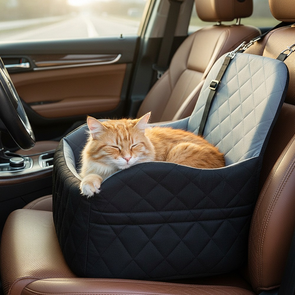 pet supplies car passenger seat elevator non slip car pet bed for small to medium dogs Product details 26